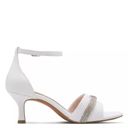 Naisten korkokengät MarcoTozzi valkoinen - Naisten avokkaat ja korkokengät - 28830446100 - 2