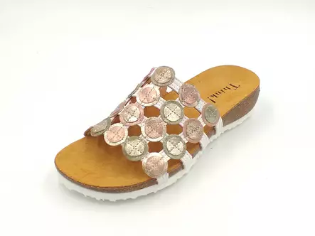 Naisten sandaalit Think valkoinen kombi - Naisten työkengät - 3000247 - 1