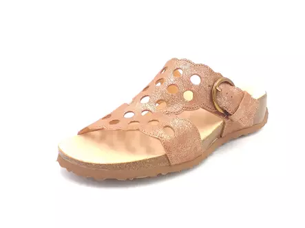 Naisten sandaalit Think rosa metalli - Naisten sandaalit ja pistokkaat - 48436168 - 2