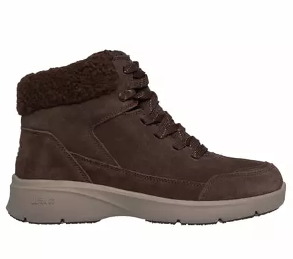 Naisten talvikengät Skechers chocolate - Naisten talvikengät - 144053CC - 2